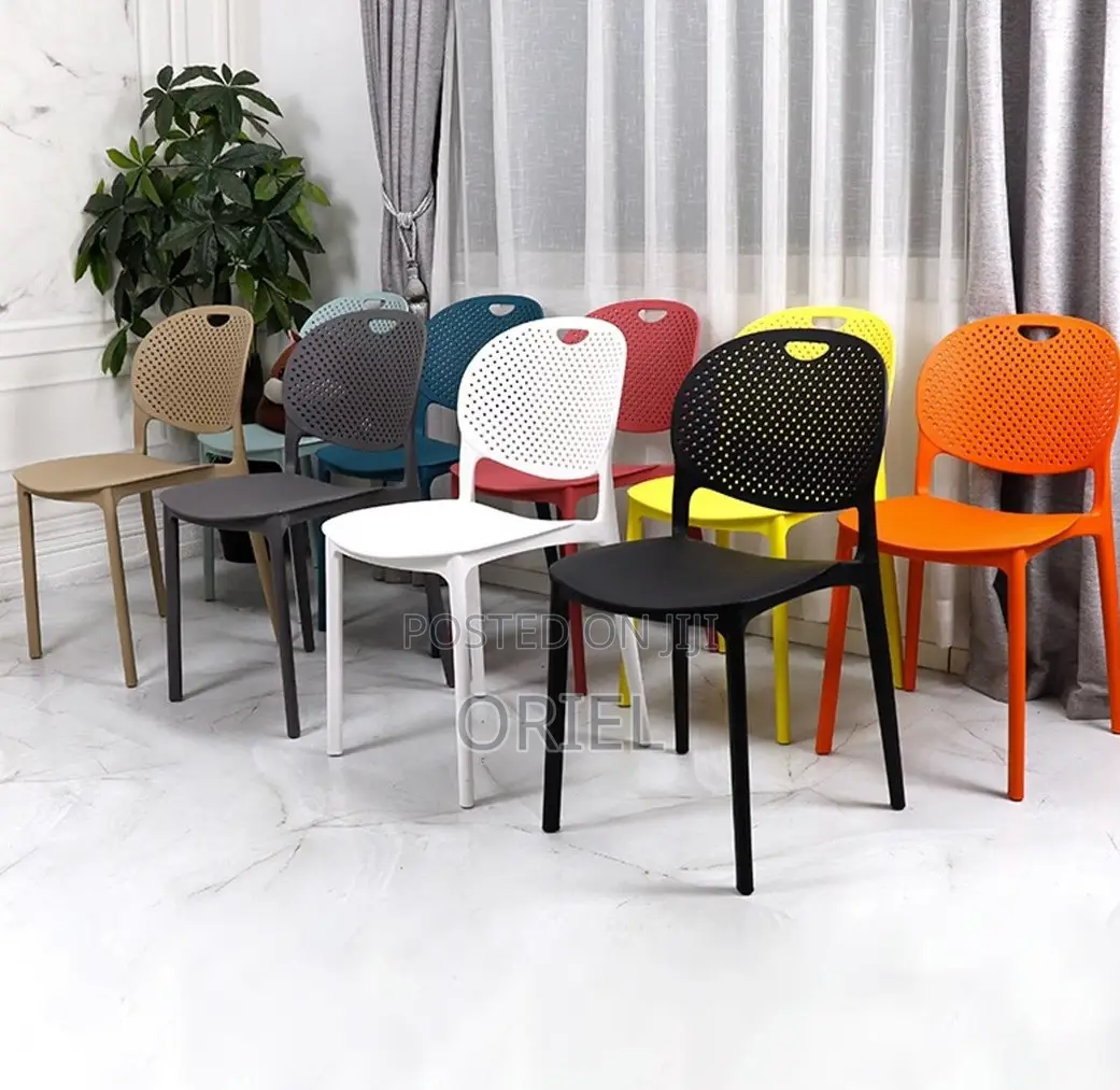 Home Chairs; Scandinavian Inspired Plastic Dining Chair