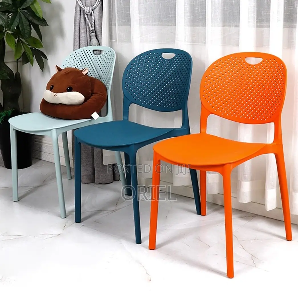 Home Chairs; Scandinavian Inspired Plastic Dining Chair