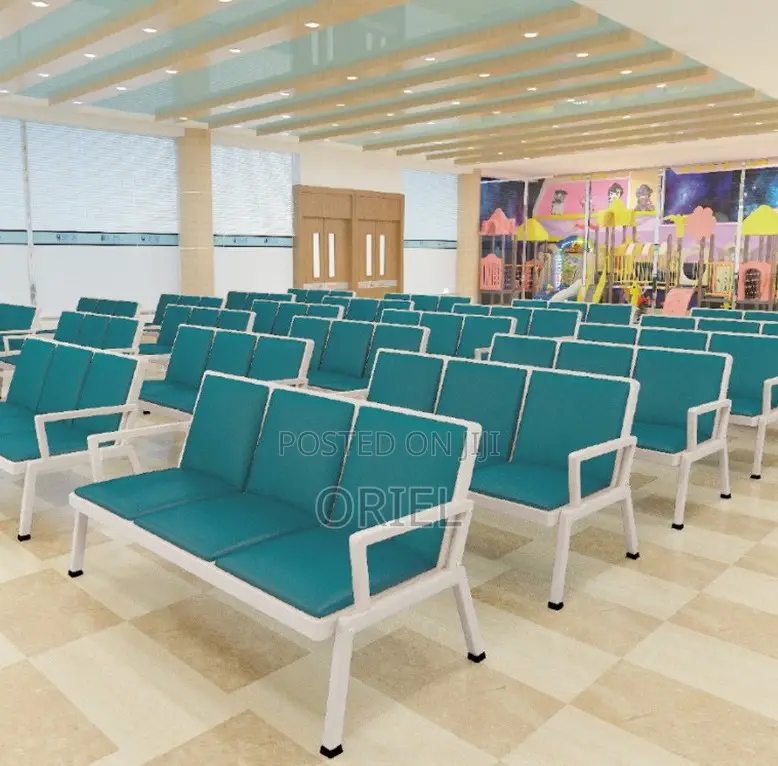 Office Benches; Triple Seat Office Reception Waiting Chair