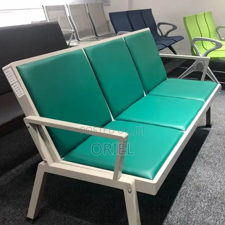 Office Benches; Triple Seat Office Reception Waiting Chair