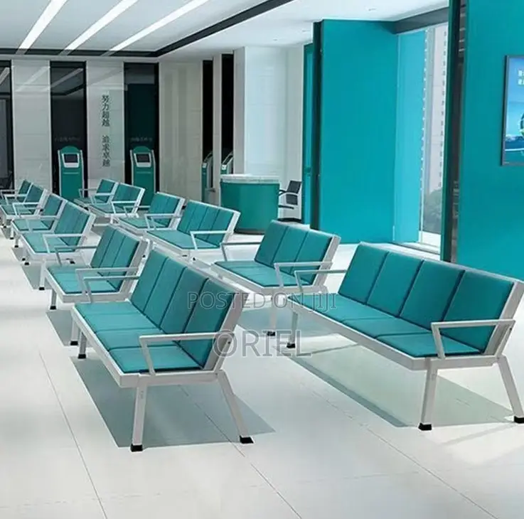 Office Benches; Triple Seat Office Reception Waiting Chair