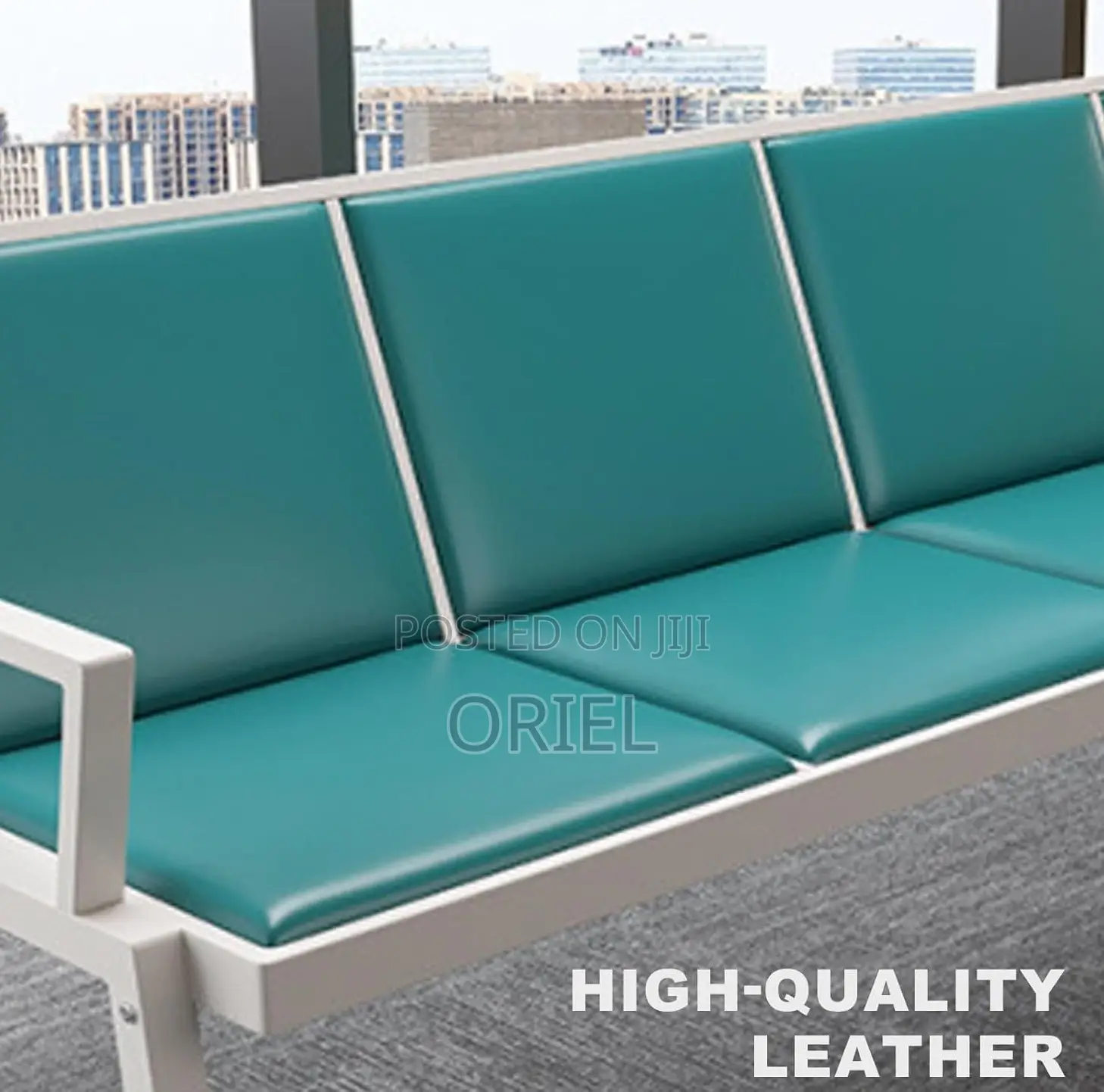 Office Benches; Triple Seat Office Reception Waiting Chair