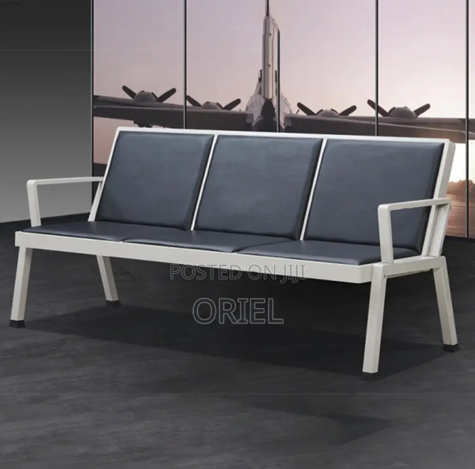 Office Benches; Triple Seat Office Reception Waiting Chair