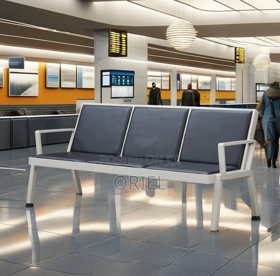 Office Benches; Triple Seat Office Reception Waiting Chair