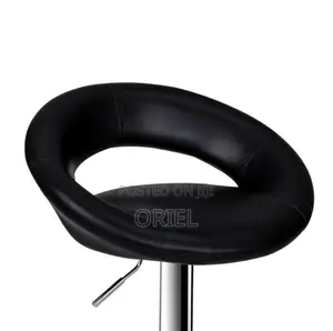 Home Chairs; Padded Leather Adjustable Counter Height Stool