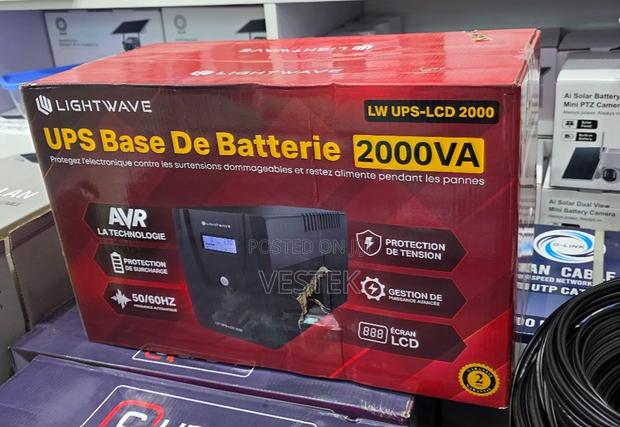 Lightwave Lw Ups 2000va Line Interactive Lw Ups 2000va 1200w 12v9ah - main view