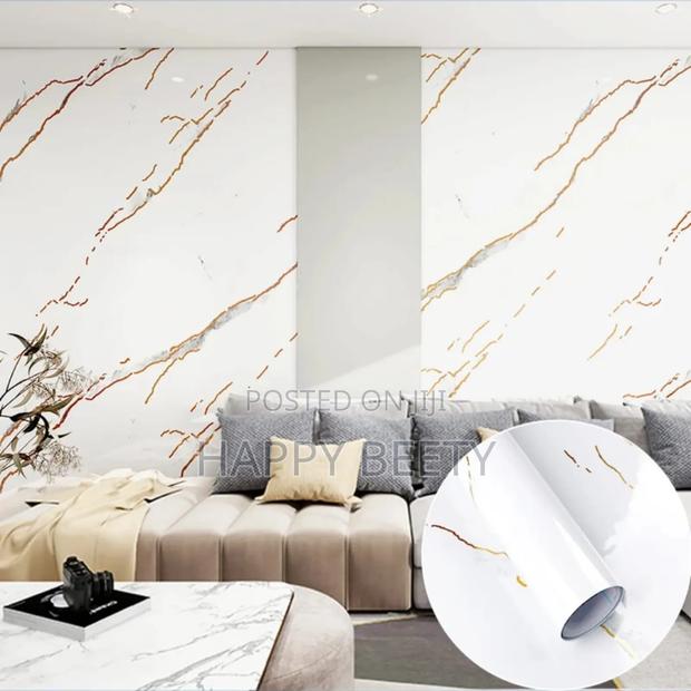 Gloss Self Adhesive Marble/Contact Paper - thumbnail 2