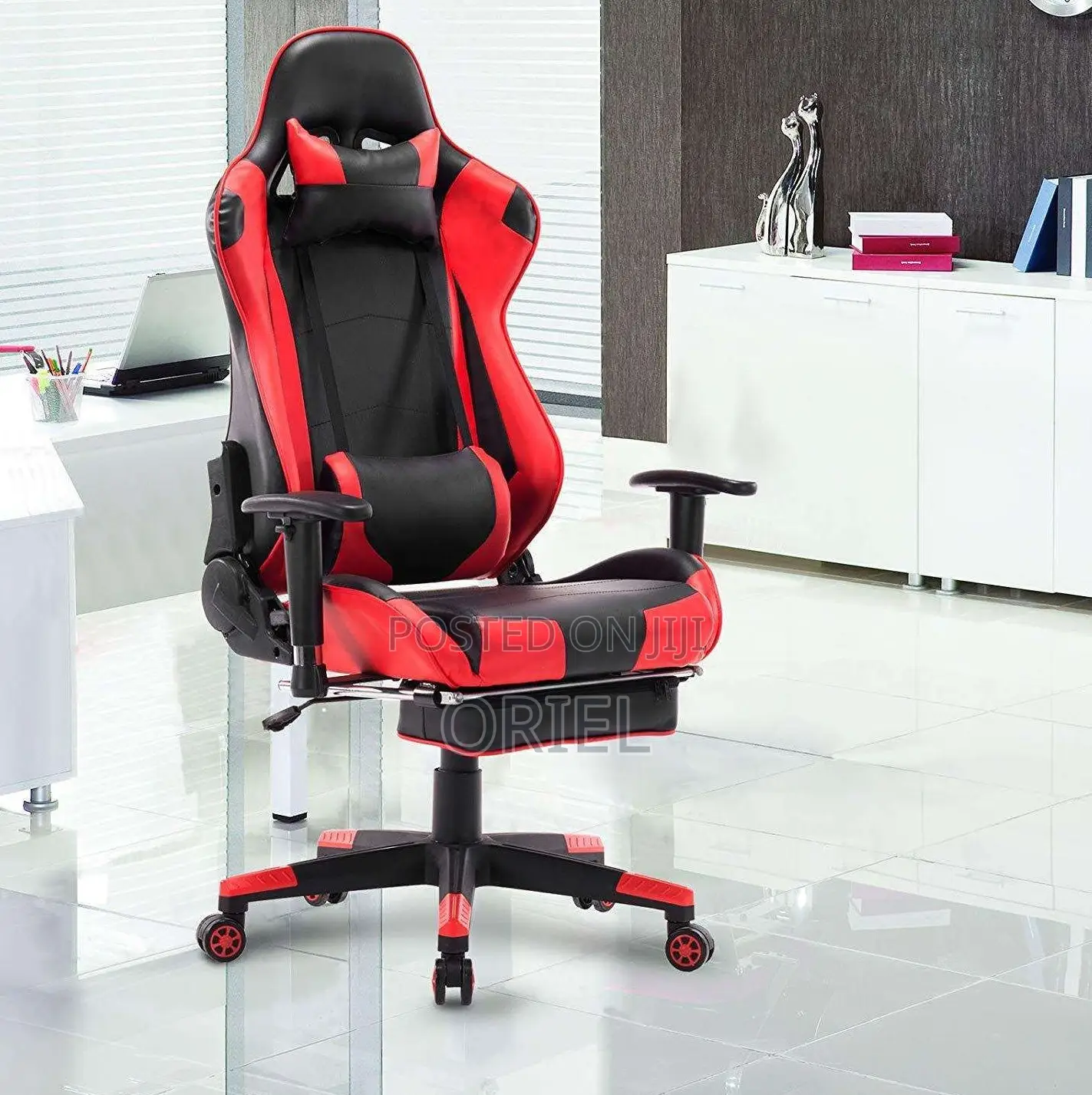 Gaming Chair; Racing Style Home Office Gaming Chair