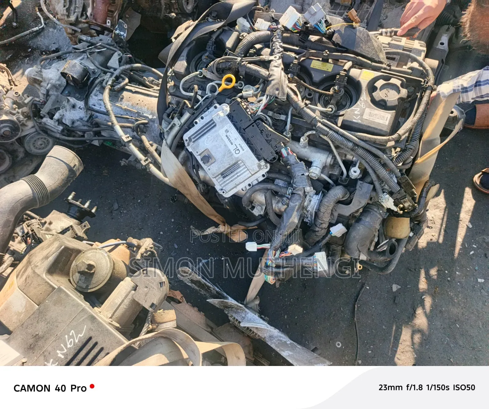 Nissan Caravan Complete Engine With Gearbox