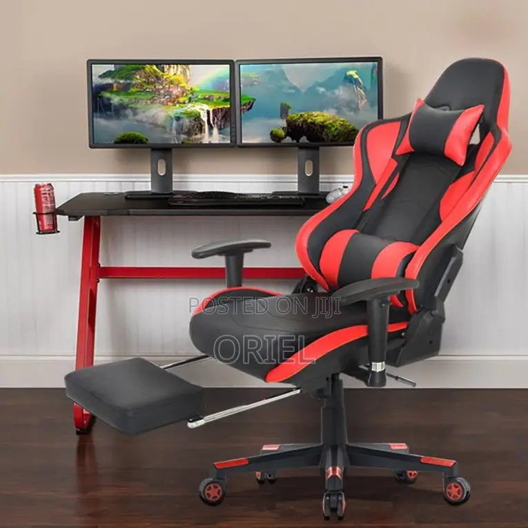 Gaming Chair; Racing Style Home Office Gaming Chair
