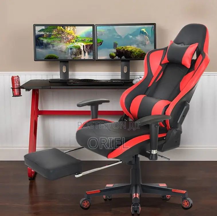 Gaming Chair; Racing Style Home Office Gaming Chair