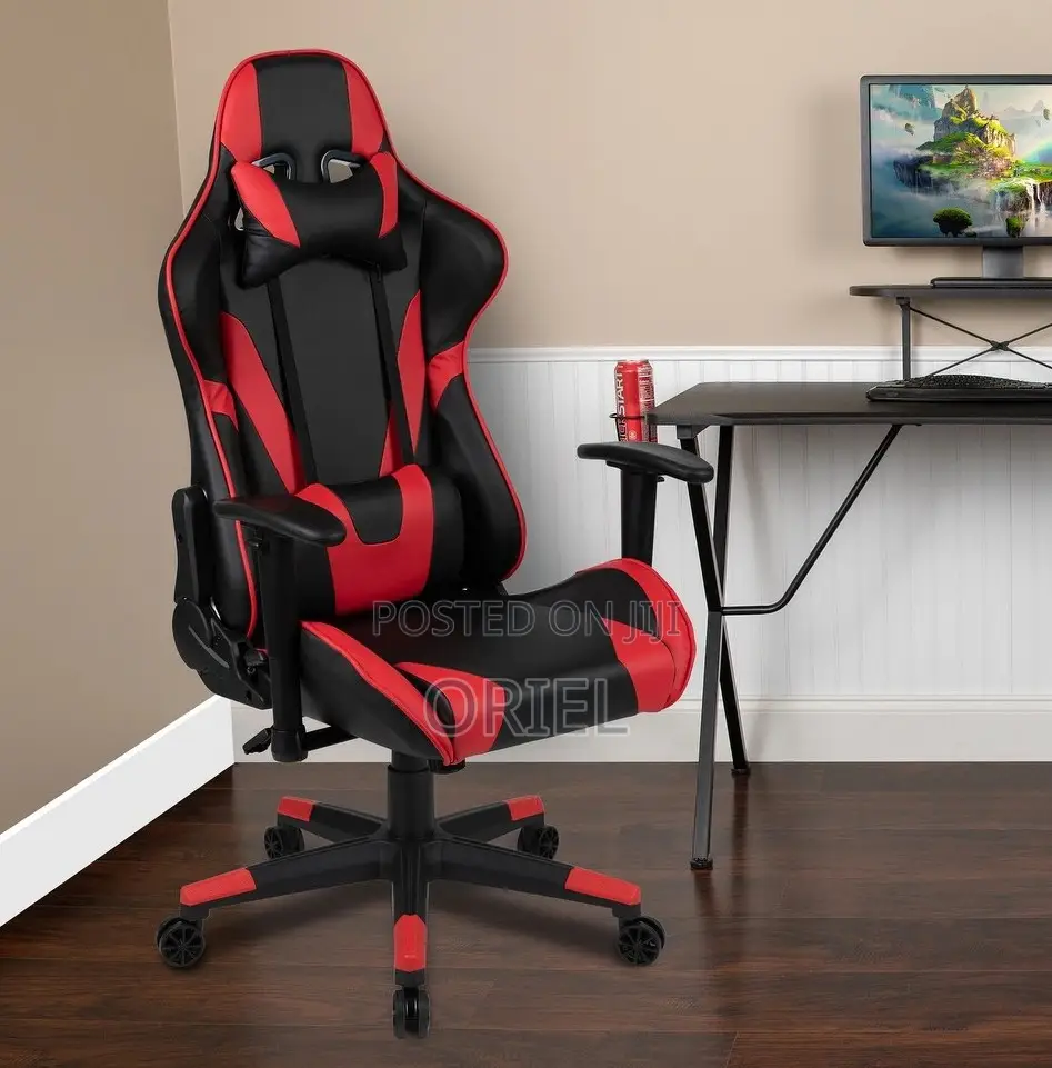 Gaming Chair; Racing Style Home Office Gaming Chair