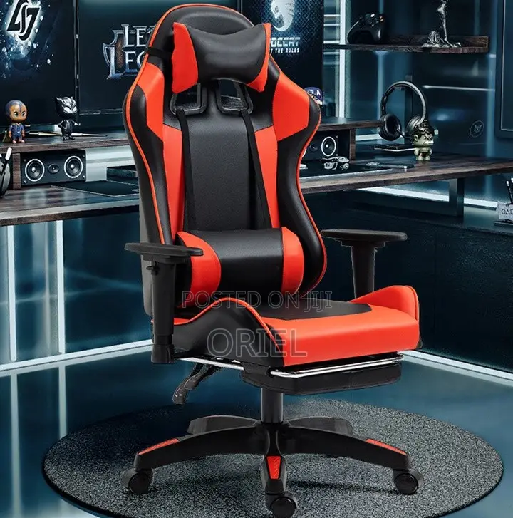 Gaming Chair; Racing Style Home Office Gaming Chair