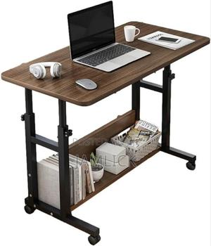 Adjustable Standing Desk With Wheels - Hm - thumbnail 2