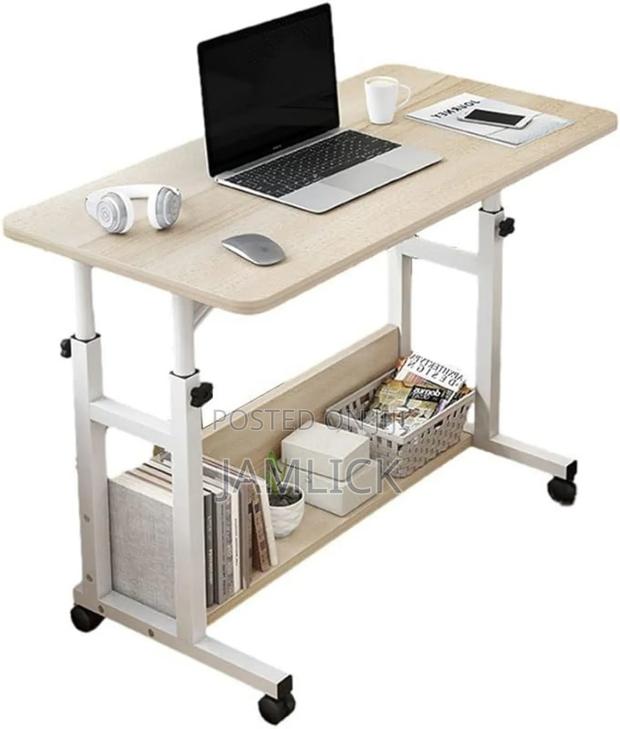 Adjustable Standing Desk With Wheels - Hm - thumbnail 3