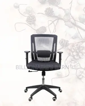 Black Origin Mesh Chair | Build for Daily Productivity | Quiet