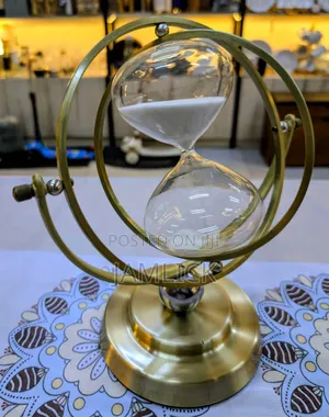 Hourglass Globe Timer Ornament - Hm