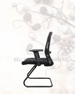 Black Visitor Chair | Build for Daily Productivity | Ideal For