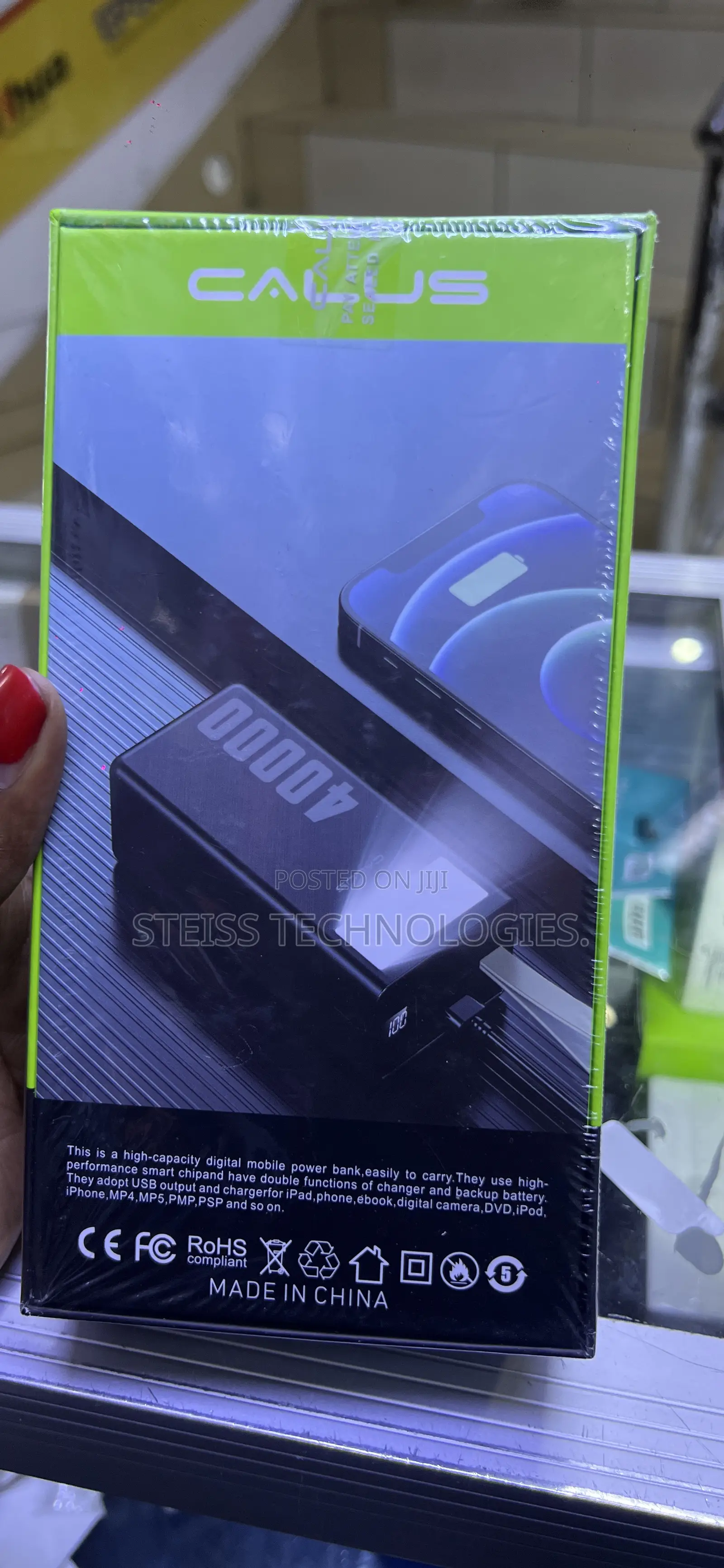 4000mah P401m Calus Powerbank