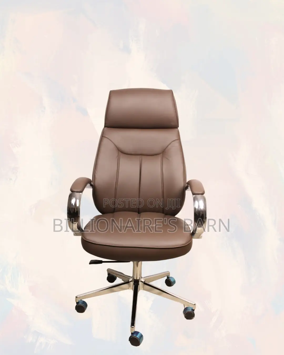 Brown Executive Office Chair |Cool Airflow for Kenya’S Warm Afternoons
