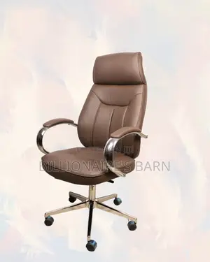 Brown Executive Office Chair |Cool Airflow for Kenya’S Warm Afternoons