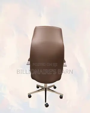 Brown Executive Office Chair |Cool Airflow for Kenya’S Warm Afternoons