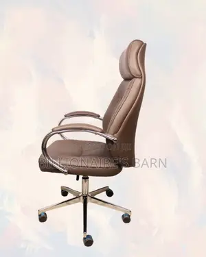 Brown Executive Office Chair |Cool Airflow for Kenya’S Warm Afternoons