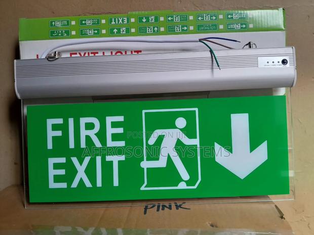 Led Fire Exit Sign - main view