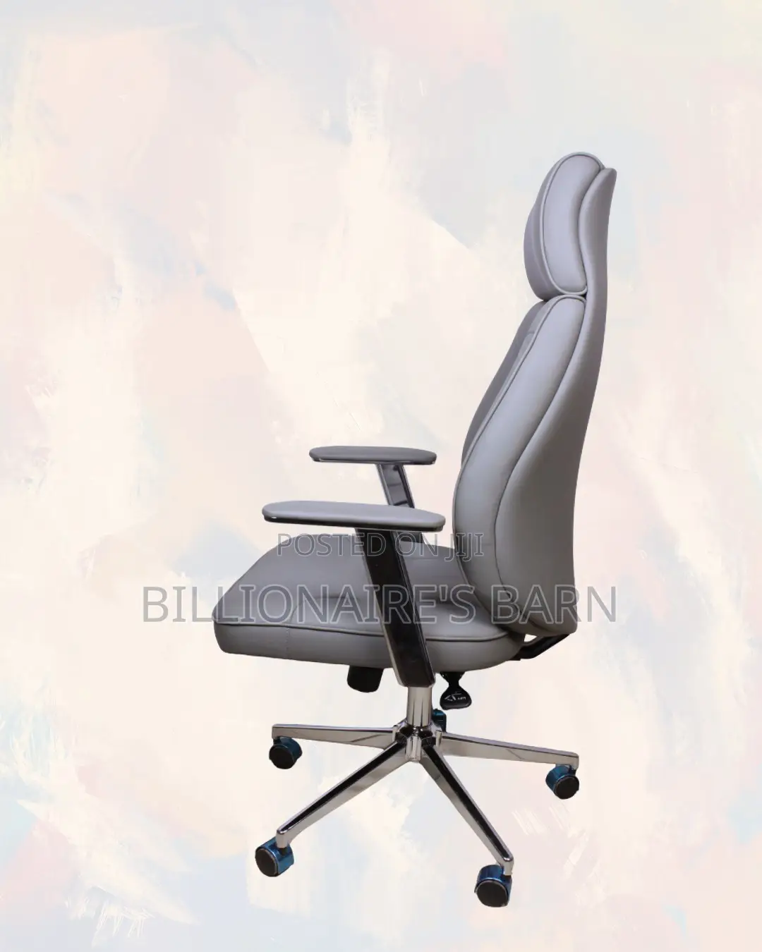 Grey Executive Office Chair | Build for Daily Productivity | Smooth