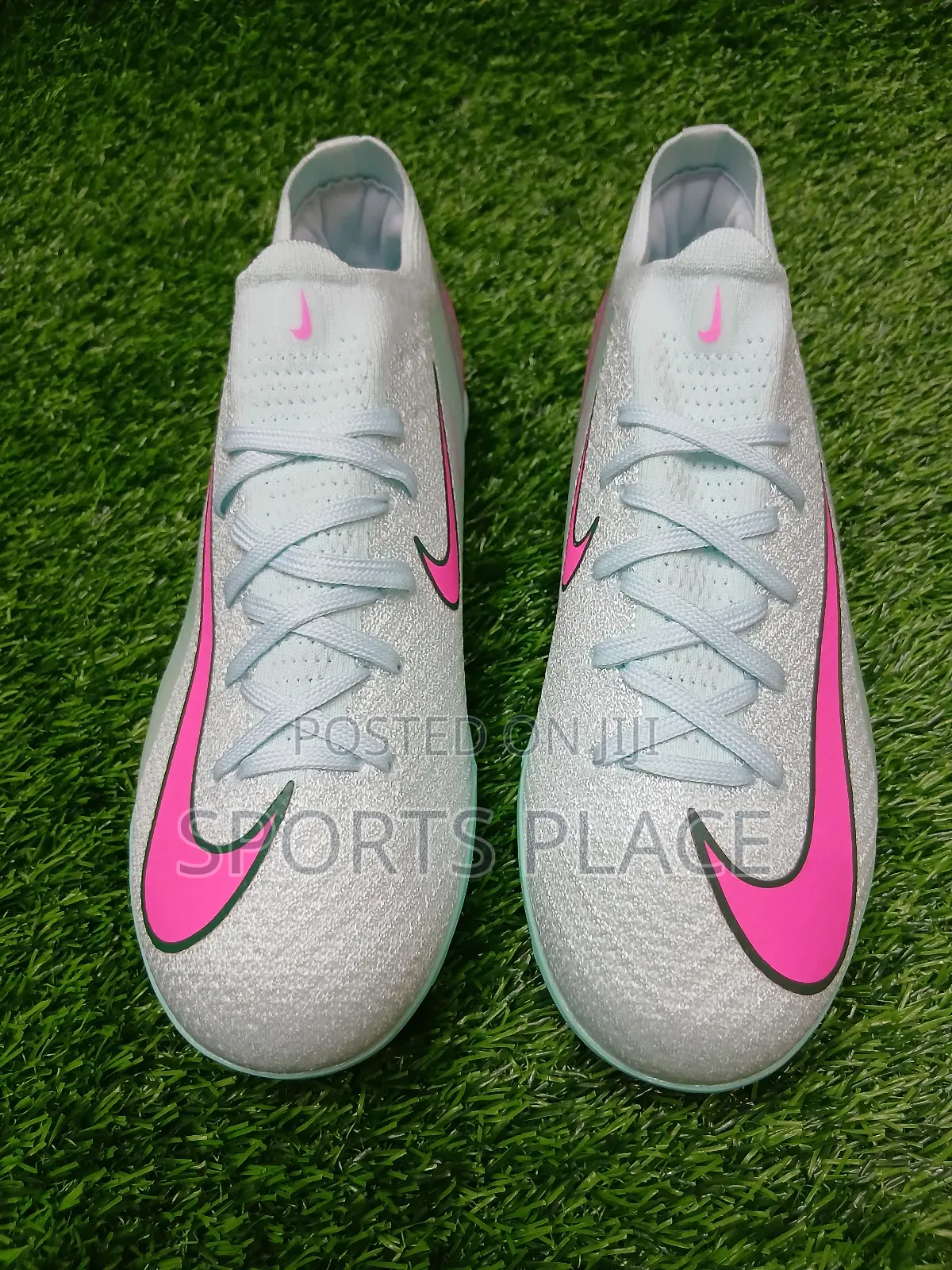 Ocean Cube/Pink Zoom Vapor 16 Trainers