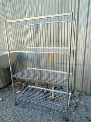 Stainless Steel Wire Shelving Unit - thumbnail 2