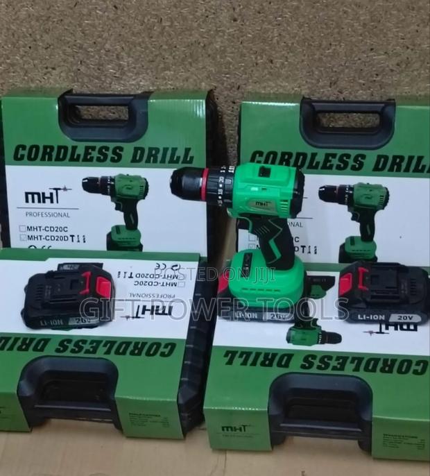 MHT 20v Cordless Drill With a Hammer/Cordless Drill 20v Comes W Hammer
