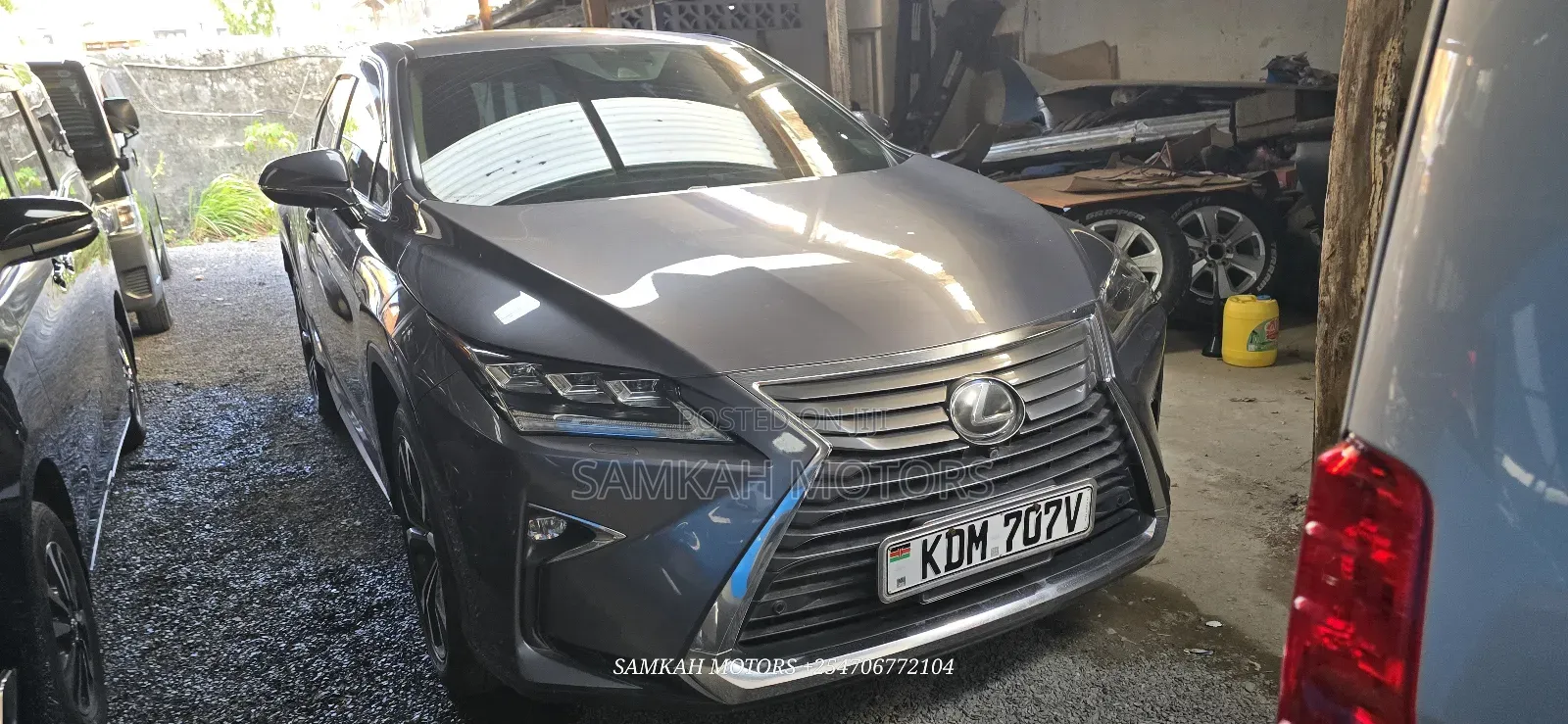 Lexus RX 2018 Blue