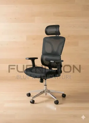 Fabric Headrest Office Chair