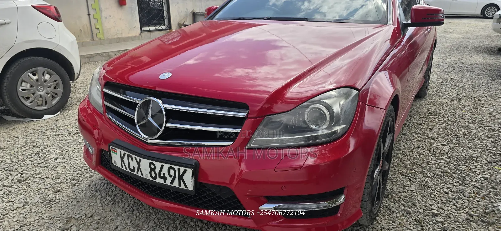 Mercedes-Benz C250 2015 Red