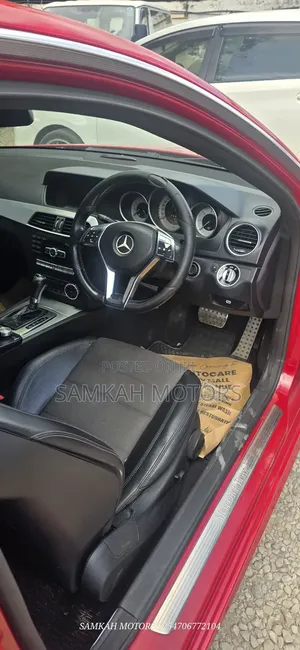 Mercedes-Benz C250 2015 Red