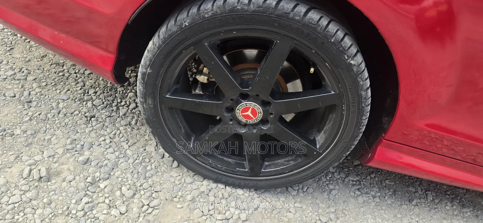 Mercedes-Benz C250 2015 Red