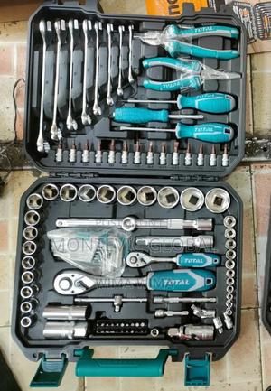 Total Chrome Vanadium Spanner Set142 Pcs - thumbnail 2