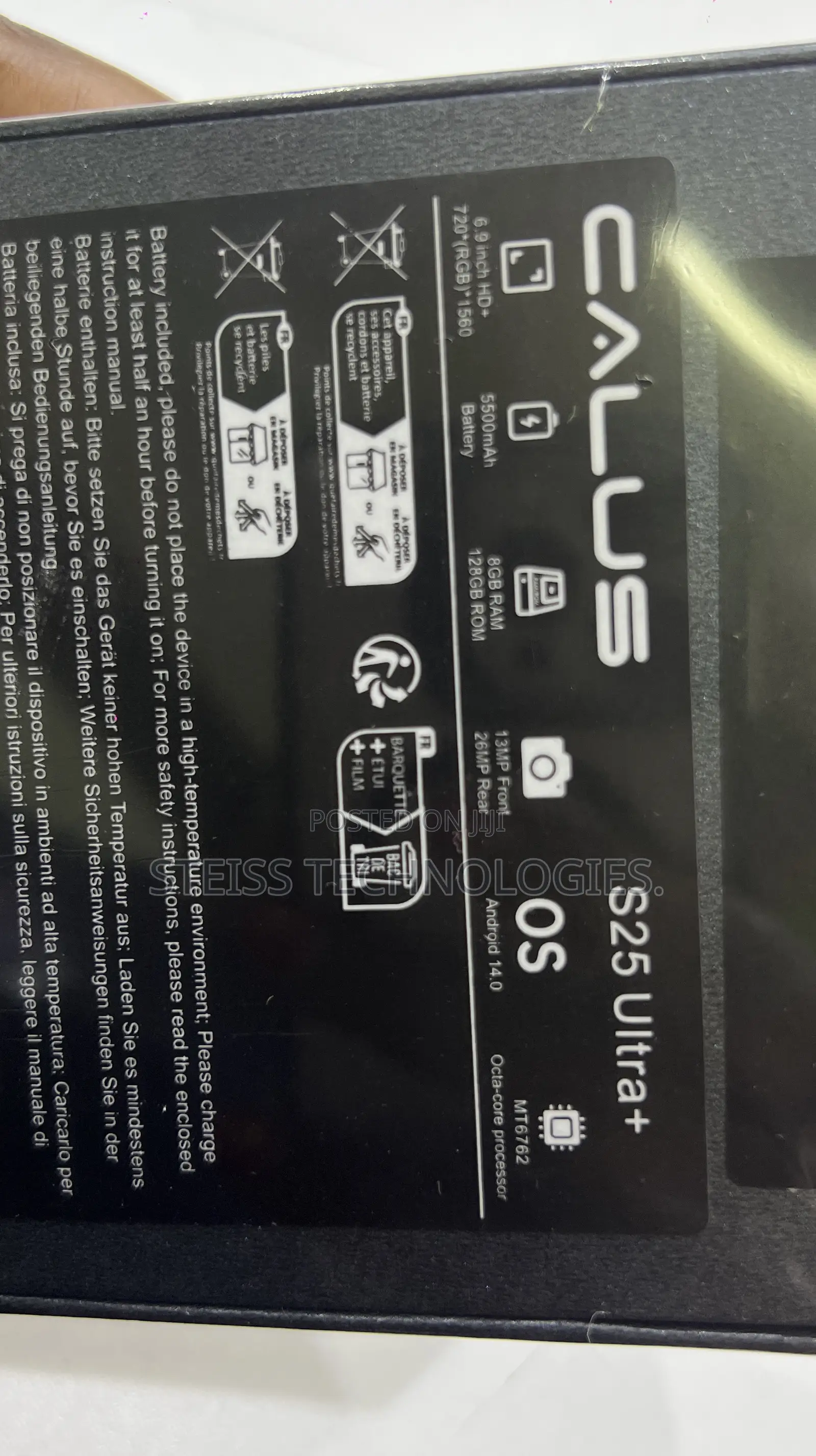 New Calus Spark 10 Pro 16 GB Black