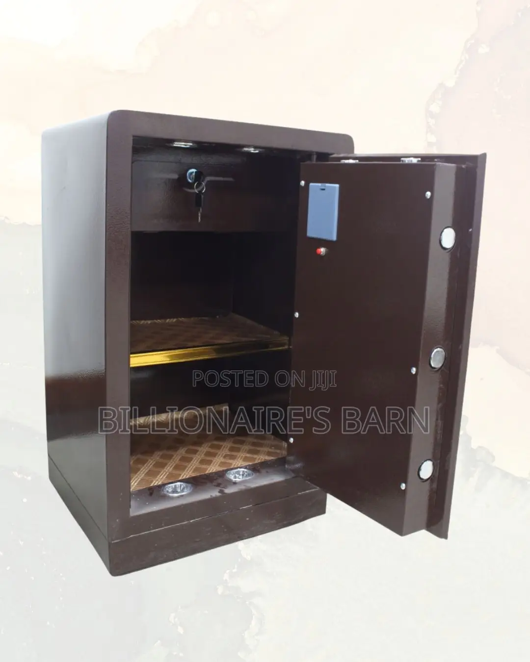 Biometric Safe Box | Large Capacity Storage Without Messy Stacking |