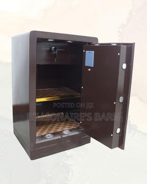 Biometric Safe Box | Large Capacity Storage Without Messy Stacking | - main view