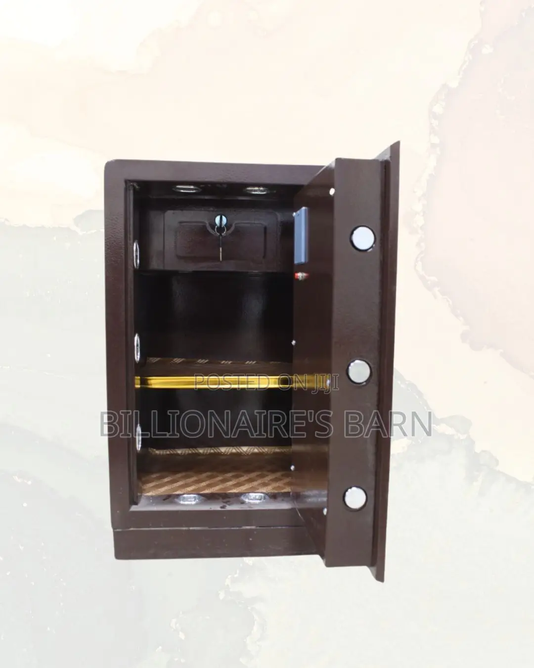 Biometric Safe Box | Large Capacity Storage Without Messy Stacking |