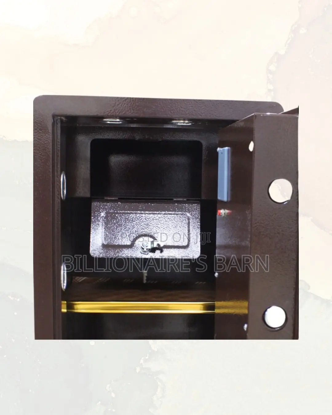 Biometric Safe Box | Large Capacity Storage Without Messy Stacking |