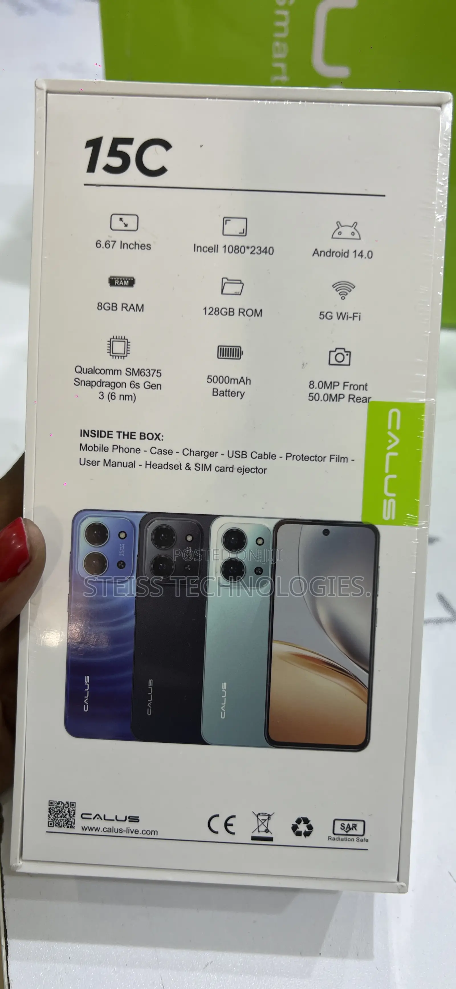 New Calus Spark 10 Pro 16 GB Black