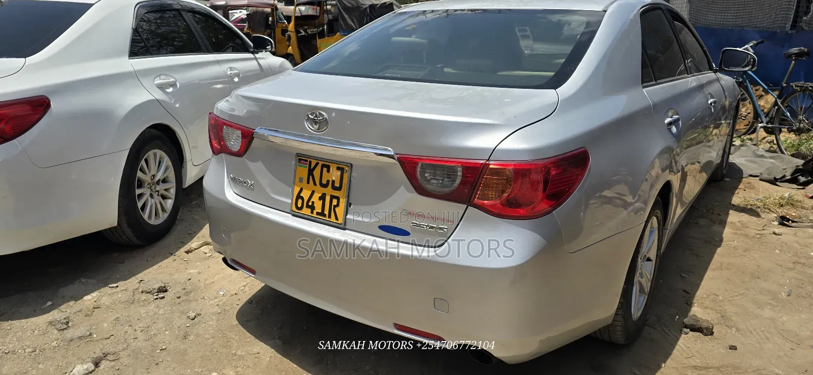 Toyota Mark X 2010 Silver