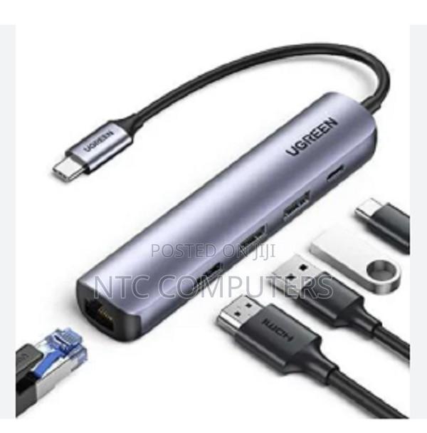 Rapoo Type C - 5 In 1 With Hdmi, 3 Usb 3.0 Ports, Type C - Xd100c