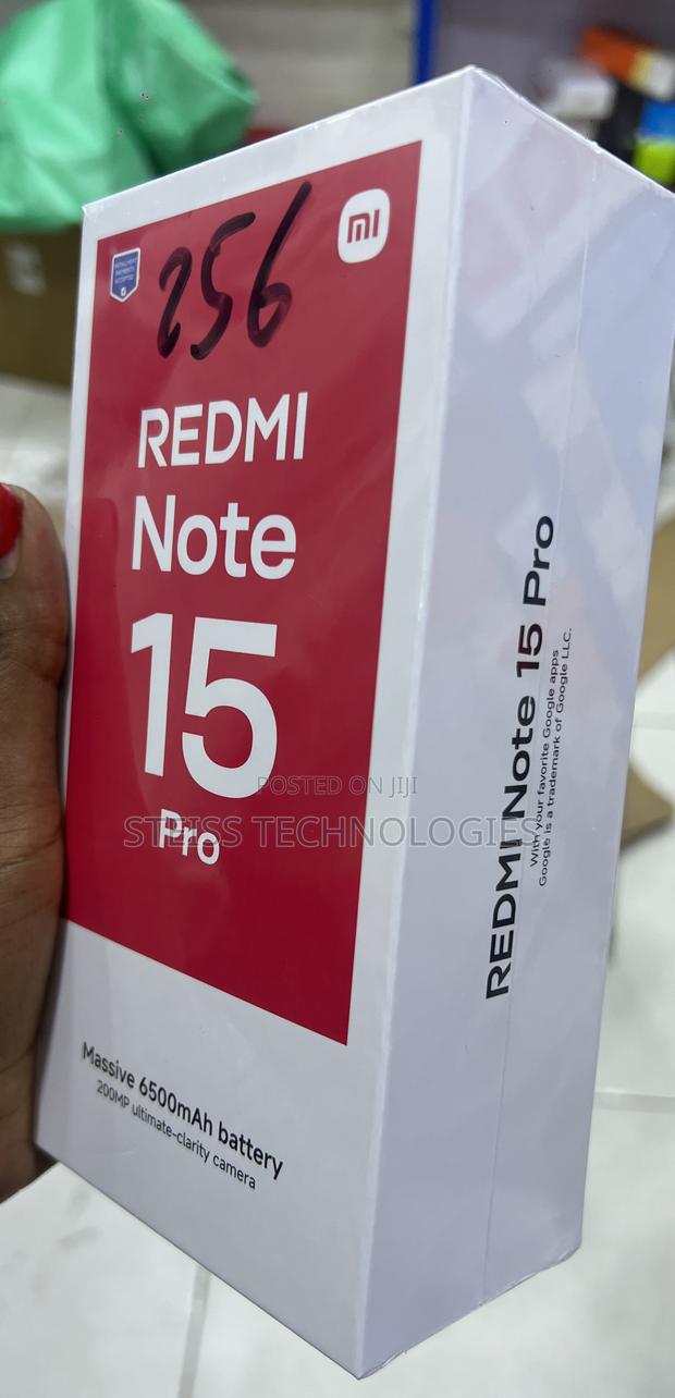 New Xiaomi Redmi Note 15 Pro 256 GB Black - thumbnail 2