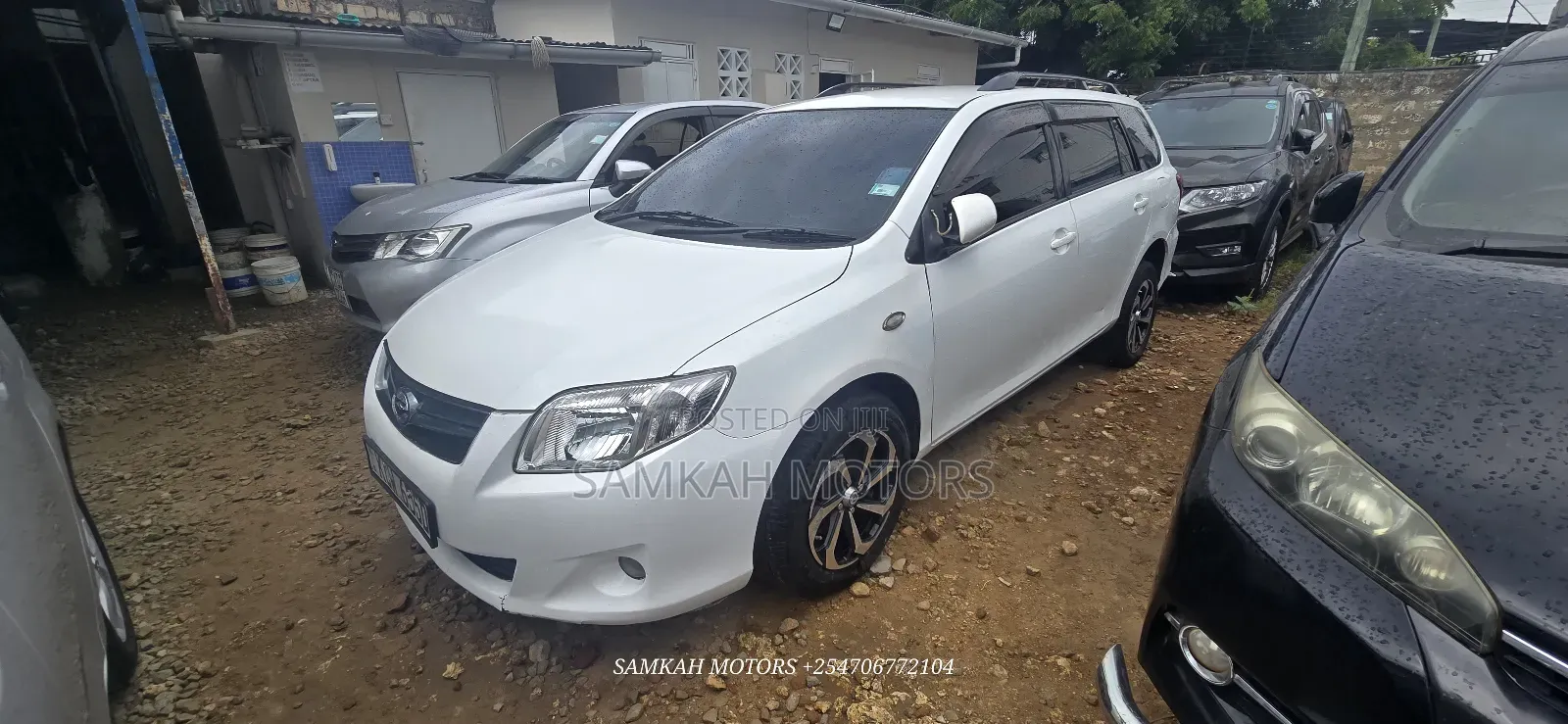 Toyota Corolla Fielder 2012 White