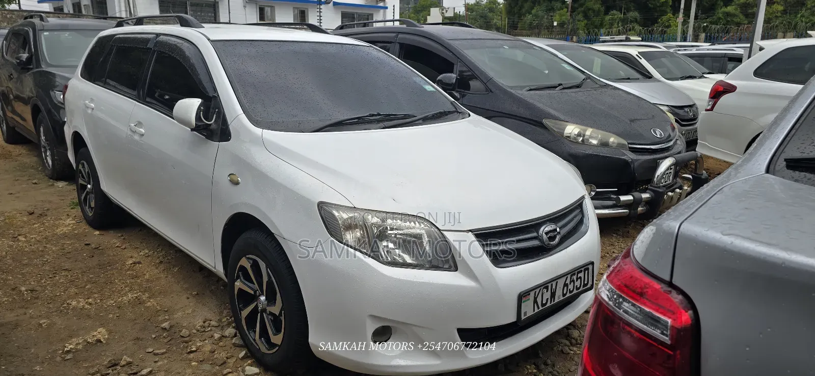 Toyota Corolla Fielder 2012 White