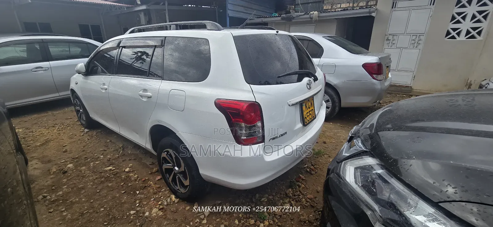 Toyota Corolla Fielder 2012 White